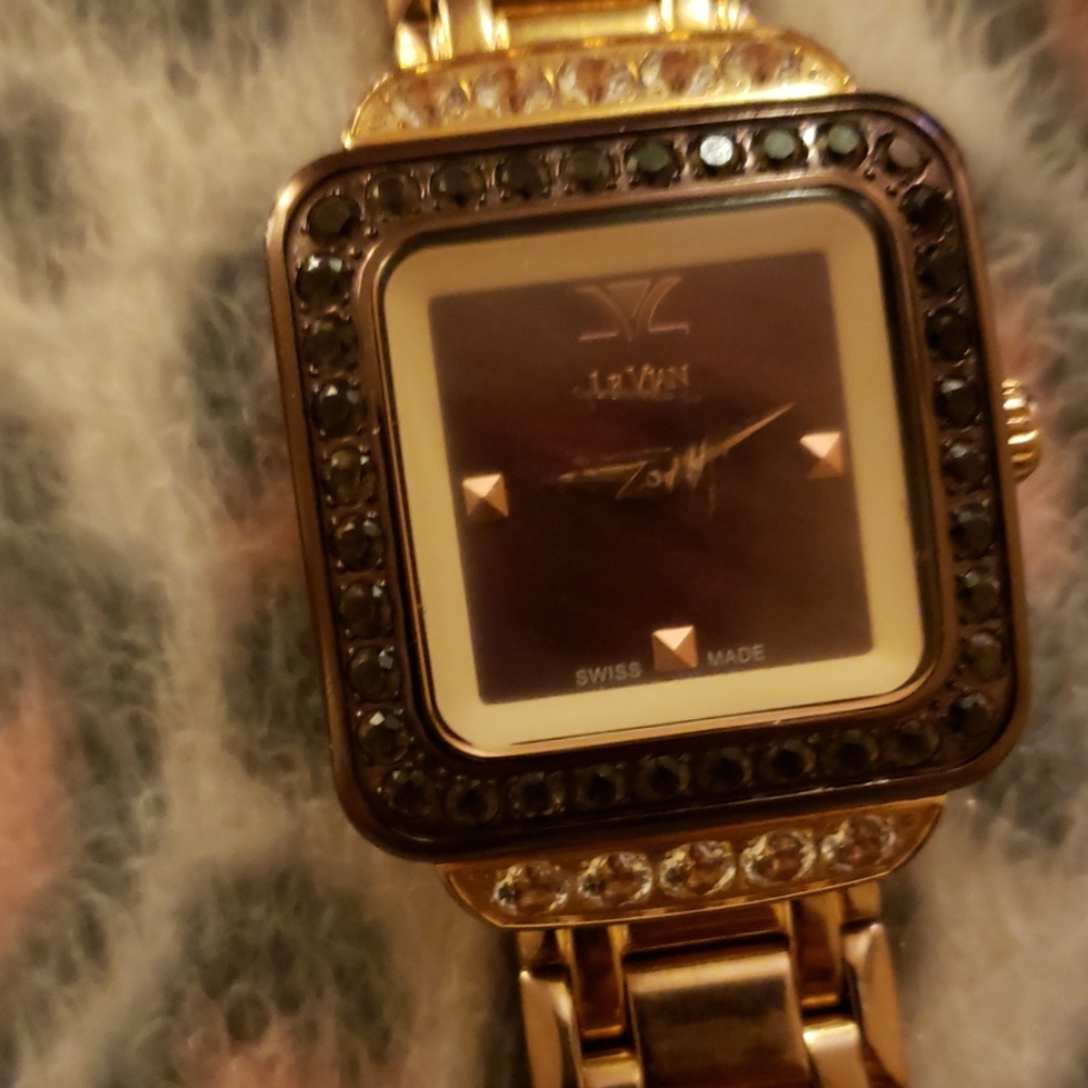 Le VIAN CHOCOLATE DIAMONDS  WATCH - Picture 4 of 5